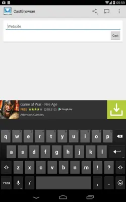 CastBrowser android App screenshot 2